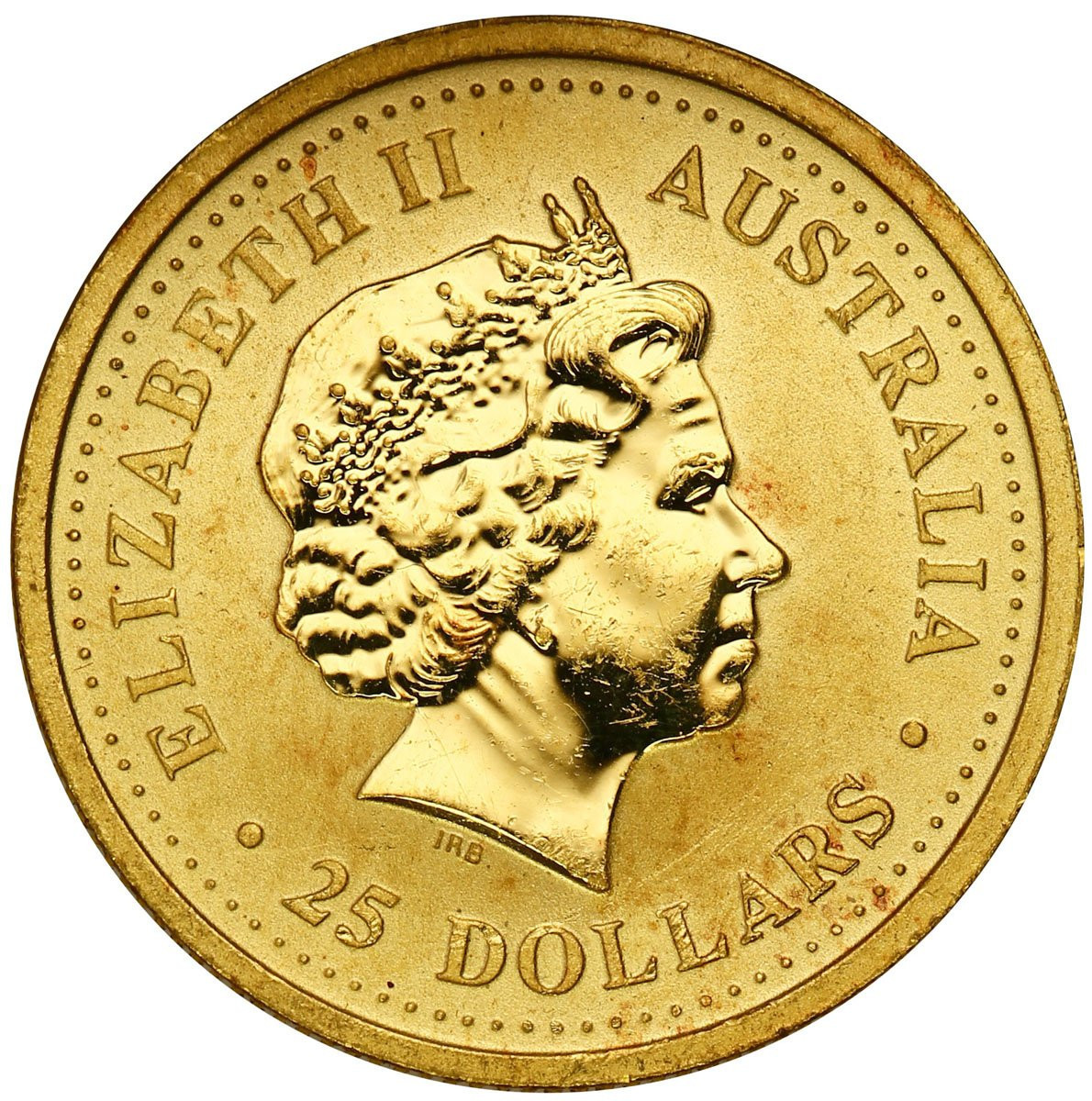 Australia. 25 Dolarów 1998 Kangur - 1/4 uncji złota
